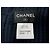 NUOVO ABITO CHANEL LOGO CC P53431 M 40 IN SETA NERA E BLU Nero - vista 5