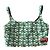 Prada Strap Crop Top with Retro Patterns Multiple colors