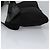 Borsa a vita GUCCI in nylon nero argento 28566 Auth IN054 - vista 4
