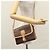 Céline Bolso de hombro de lona Macadam CELINE en cuero PVC marrón dorado Auth mr1129 Castaño - vista 27