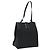 GUCCI GG Canvas Tote Bag Schwarz Silber 109101 Auth nb119