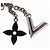 LOUIS VUITTON Caleido V Charm metallo Argento M67377 LV Auth bs22752 - vista 6