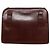 Borsa a spalla in pelle marrone e oro Gancini Chain di Salvatore Ferragamo Auth bs23090 D'oro - vista 2