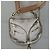 Borsa a spalla Gianni Versace in tela e pelle bianca dorata Auth bs23095 Bianco D'oro - vista 20