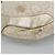 Borsa a spalla Gianni Versace in tela e pelle bianca dorata Auth bs23095 Bianco D'oro - vista 9