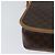 Céline CELINE Macadam Canvas Schultertasche, PVC-Leder, braun, gold, authentisch IN010 Golden - Ansicht 17