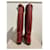 Kelly Hermès Botas HERMES T.EU 37 Cuero Roja  - vista 4