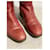 Kelly Hermès Botas HERMES T.EU 37 Cuero Roja  - vista 5