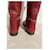 Kelly Hermès Botas HERMES T.EU 37 Cuero Roja  - vista 7