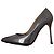 Zapatos de tacón Sergio Rossi Godiva en cuero plateado Plata