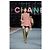 Chanel Neue 2022 Werbekampagne Rosa Tweed-Jacke Pink - Ansicht 7