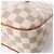 Borsa a Spalla Louis Vuitton Damier Azur Siracusa PM N41113 Beige - vista 12