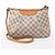 Borsa a Spalla Louis Vuitton Damier Azur Siracusa PM N41113 Beige - vista 4