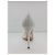 plexi PVC in pelle bianca Gianvito Rossi Bianco - vista 3