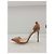 Gianvito Rossi Plexy-Pumps. PVC in Lackleder Beige - Ansicht 3