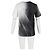 Balenciaga T-Shirt mit Splash-Effekt aus schwarzer und weißer Baumwolle Roh - Ansicht 8