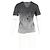 Camiseta Dior Ombre V-Neck en algodón negro y gris - vista 6