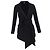 Abrigo peacoat asimétrico Dior en lana negra Negro