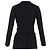 Abrigo peacoat asimétrico Dior en lana negra Negro - vista 3