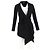 Abrigo peacoat asimétrico Dior en lana negra Negro - vista 4