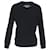 Neil Barrett Mohawk Wolf bedruckter Pullover aus schwarzer Baumwolle - Ansicht 3