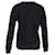 Givenchy Crewneck-Pullover aus schwarzer Baumwolle mit Haifischdruck Grau - Ansicht 3