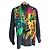 Camicia multicolore graffiti Versace jeans couture