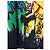 Camicia multicolore graffiti Versace jeans couture - vista 2