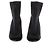 Stivaletti GIANVITO ROSSI T.EU 38.5 Tessuto Nero - vista 4
