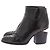 Botas ankle ALEXANDER WANG T.EU 38.5 Couro Preto - vista 3