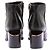 Botas ankle ALEXANDER WANG T.EU 38.5 Couro Preto - vista 5