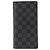 Louis Vuitton Black Damier Graphite Pattern Brazza Wallet