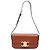 Céline Borsa a spalla Claude in vitello lucido marrone Celine