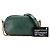 Camera Borsa a tracolla a doppia zip in pelle di vitello cucita verde e gros-grain con bottoni Chanel Verde scuro - vista 13