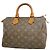 Borsa Louis Vuitton Monogram Speedy 25 Marrone