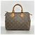 Borsa Louis Vuitton Monogram Speedy 25 Marrone - vista 12