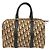 Borsa da viaggio mini Boston in monogramma marrone Christian Dior - vista 9
