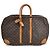 Louis Vuitton Borsa da viaggio vintage Monogram Sirius 55 a triplo scomparto Marrone