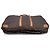 Louis Vuitton Borsa da viaggio vintage Monogram Sirius 55 a triplo scomparto Marrone - vista 7