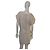 French Connection Mini-Kleid aus Viskose in Creme mit V-Ausschnitt Gr 12 Roh - Ansicht 2