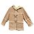Giacca Burberry in shearling e pelle beige