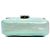 Borsa a mano Gucci Marmont in pelle blu iridescente Verde chiaro - vista 3