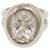 Ring Hermès Bague Hermes Gaucho en Argent 925 avec Topaze Blanche Argenté  - vue 3