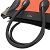 Céline Celine Luggage Micro Shopper Leather Multicolor Handbag Black Beige Orange - view 7