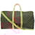 Louis Vuitton Keepall Bandouliere 55 Monogram Boston Bag Brown Patent leather  ref.2112498