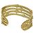 Bracciale in metallo dorato Yves Saint Laurent D'oro - vista 3
