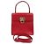 Borsa in pelle Salvatore Ferragamo Gancini AQ-21 0160 Rosso - vista 4