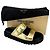 Sandali Alpha Cecilia Zadig & Voltaire in pelle dorata Nero D'oro Gold hardware