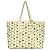 Borsa tote in pelle crema e bianca Jimmy Choo Bianco Crudo - vista 2