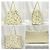 Borsa tote in pelle crema e bianca Jimmy Choo Bianco Crudo - vista 3
